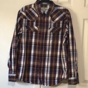 Cody James snap button western men’s shirt